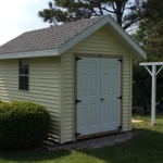 8x12 Gable with vinyl siding Kansasville WI